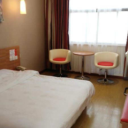 Thank Inn Chain Hotel Henan Xinyang Train Station Gongqu Road 외부 사진