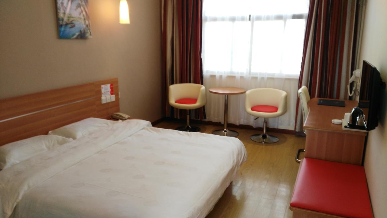 Thank Inn Chain Hotel Henan Xinyang Train Station Gongqu Road 외부 사진